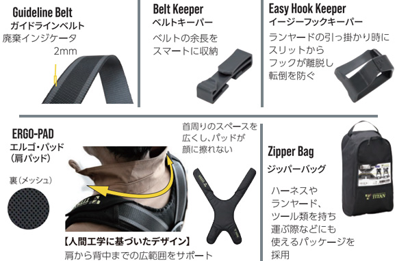 パンゲアハーネス PAHN-10A 胴ベルトなし