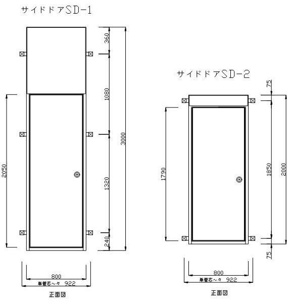 サイドドア図面